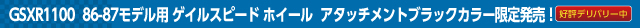  GSXR1100  86-87fp QCXs[h zC[  A^b`gubNJ[蔭I